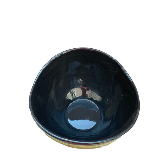 Frankenstein 12” W Large Ceramic Bowl Candy Halloween Decor Green Home Decor - Picture 2 of 10